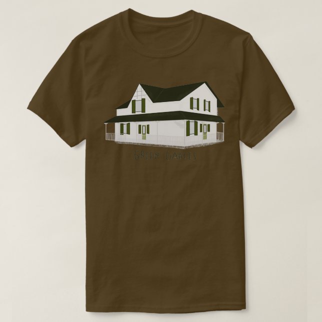Camiseta Lugares verdes (Frente do Design)