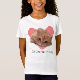 Camiseta Luigi o amante do gato no treinamento