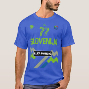 Camiseta Luka Doncic Eslovênia Jersey Fan Design 1