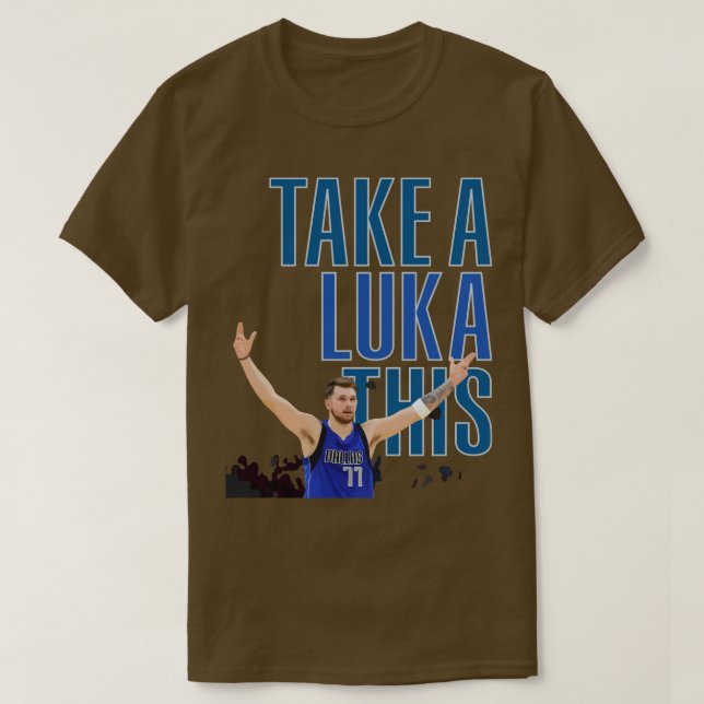 Camiseta Luka Doncic Leve um luka (Frente do Design)