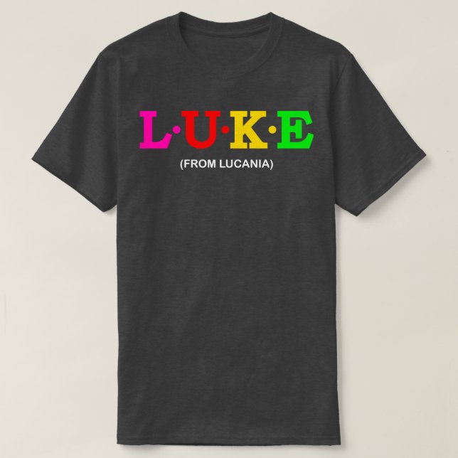 Camiseta Luke De Lucania (Frente do Design)
