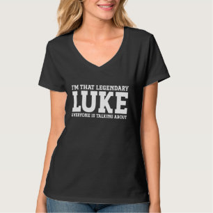 Camiseta Luke Personal Name Funny Luke