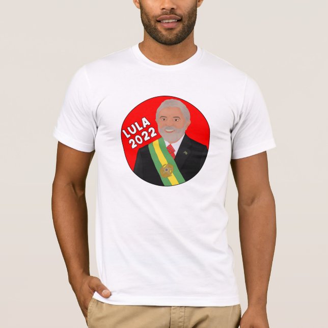 Camiseta Lula 2022 (Frente)