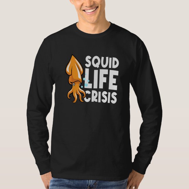 Camiseta Lula Crise de Vida Polvo  Choco Lula  2 (Frente)