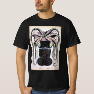 Camiseta Lula Gigante ou Polvo, Animal de Vida Marinha Anti