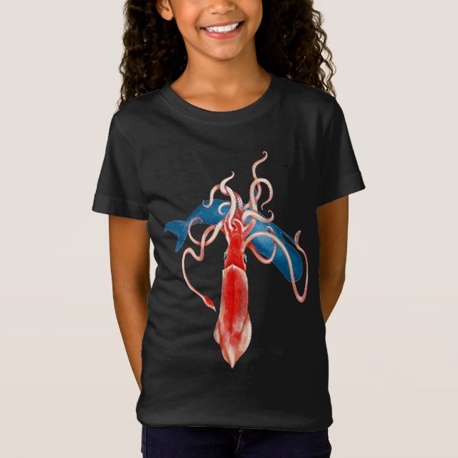 Camiseta Lula gigante vs. baleia (Frente)
