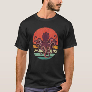 Camiseta Lula Kraken Choco Pôr do Sol Retro