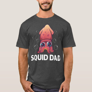 Camiseta Lula legal Para O Pai Pai Do Octopus Biology Sea A