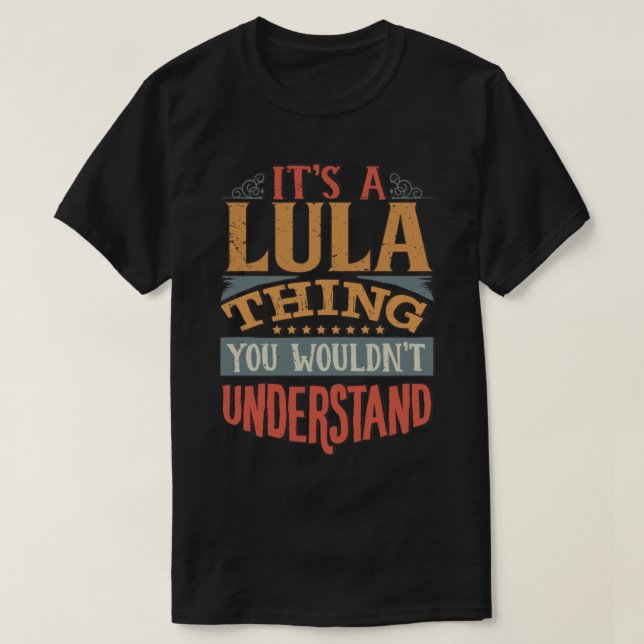 Camiseta Lula Name - É Uma Coisa Lula Que Você Não Encarari (Frente do Design)