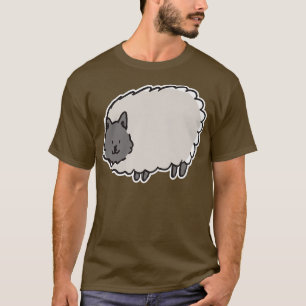 Camiseta LULF NO VESTUÁRIO DE OVELHA, desenhando Id Adoráve