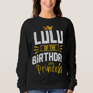 Camiseta Lulu Do aniversário da festa princesa Celebrati