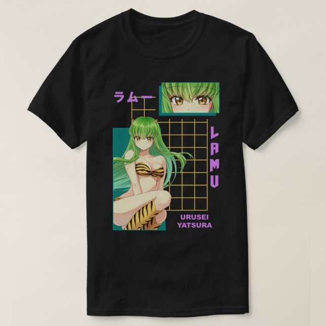 Camiseta Lum Urusei Yatsura anime150 (Frente do Design)
