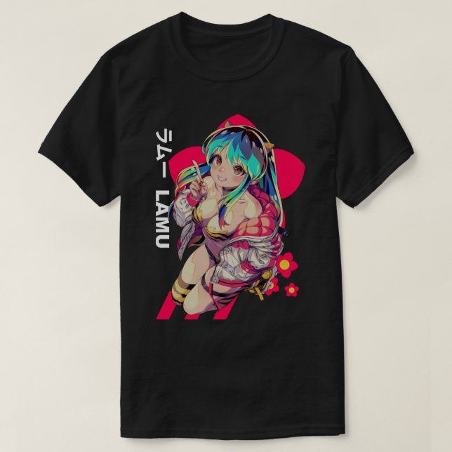 Camiseta Lum  Urusei Yatsura anime154 (Frente do Design)