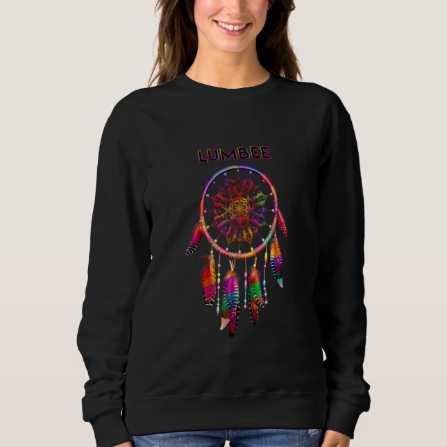 Camiseta Lumbee Native Indian Colorful Dreamcatche (Frente)