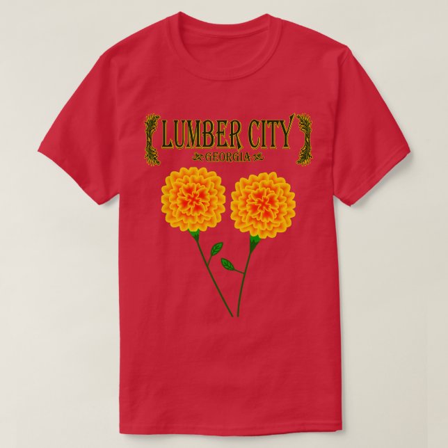 Camiseta Lumber City Georgia TShirt 1 (Frente do Design)
