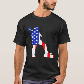 Camiseta Lumberjack Usa Flag American Inside Me Forest Wood