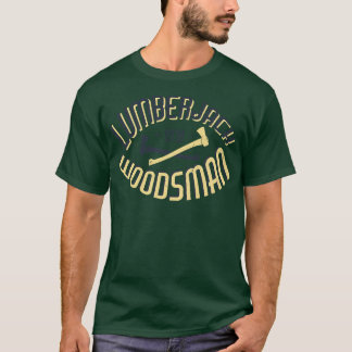 Camiseta Lumberjack Vintage Ax Woodcutsman