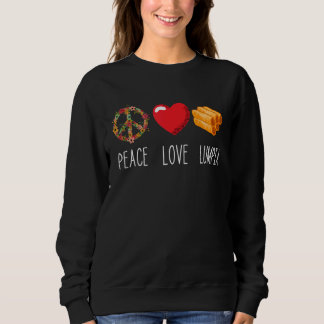 Camiseta Lumpia Love Peace Comida Filipino Primavera Roll P