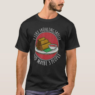 Camiseta Lumpia Primavera Roll Asia Cuisine