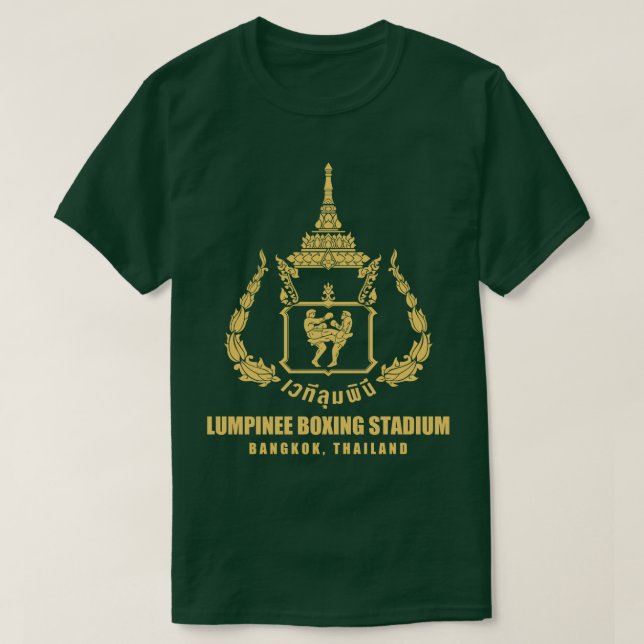 CAMISETA LUMPINEE MUAY THAI BOXING STADIUM THAILAND (Frente do Design)
