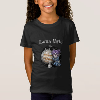 Camiseta Luna Byte Consertando Roteador de Júpiter