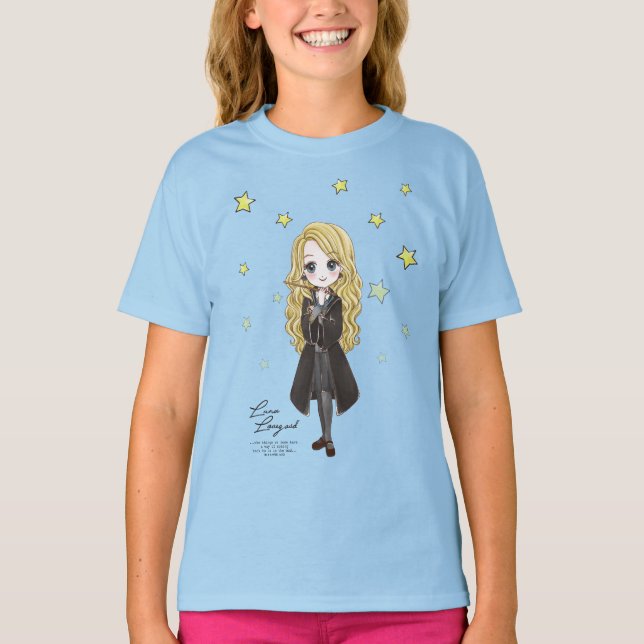 Camiseta Luna Lovegood Watercolor (Frente)