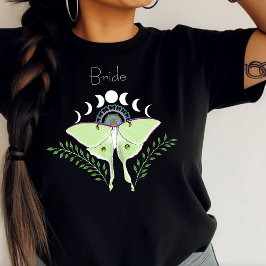 Camiseta Luna Moth Moon Phases Staggette