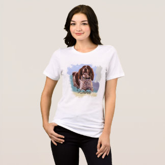 Camiseta “Luna” – Retrato de um Cachorro - Personalize o Se