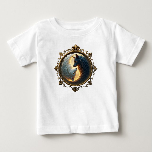 Camiseta Lunar Balance – Where Shadows Embrace the Light.  (Frente)