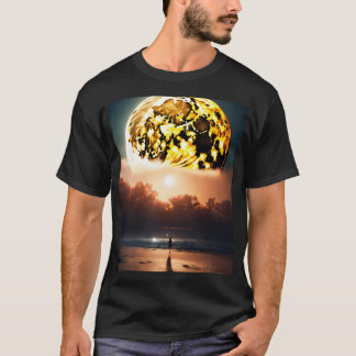 Camiseta Lunar Dreamscape Moonlied Magic Perseguindo Moonbe
