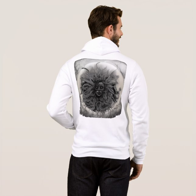 Camiseta Lunar Fury (Parte Traseira Completa)