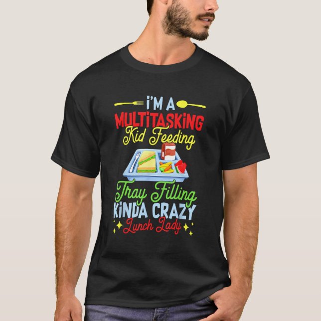Camiseta Lunch Lady Cute Cafeteria Worker Appreciation Lunc (Frente)