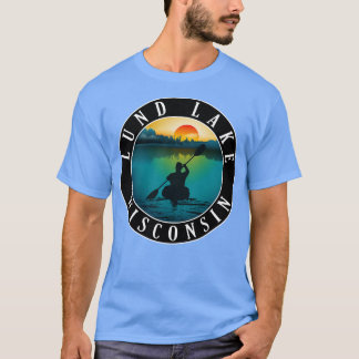 Camiseta Lund Lake Wisconsin Kayaking