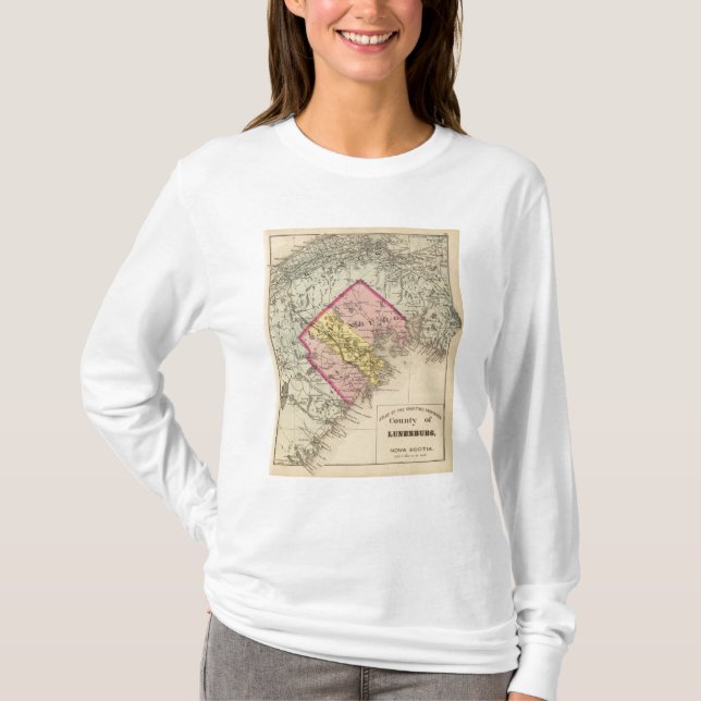 Camiseta Lunenburg Co, NS (Frente)