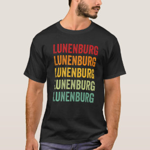 Camiseta Lunenburg County Virginia Rainbow Text