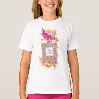 Camiseta Lúpulo de Lúpulo Rosa, Cor-de-Rosa, Perfume 1 T-Sh