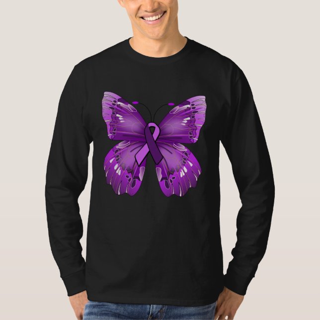 Camiseta Lupus Awareness Lupus Butterfly Survivor Gear 1 (Frente)