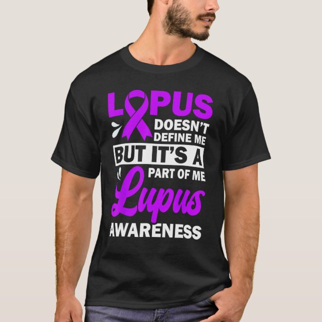 Camiseta Lupus Doesn't Define Me But It's A Part Of Me (Frente)