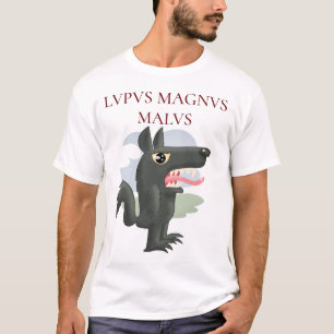 Camiseta Lupus Magnus Malus (O Grande Lobo Mau)