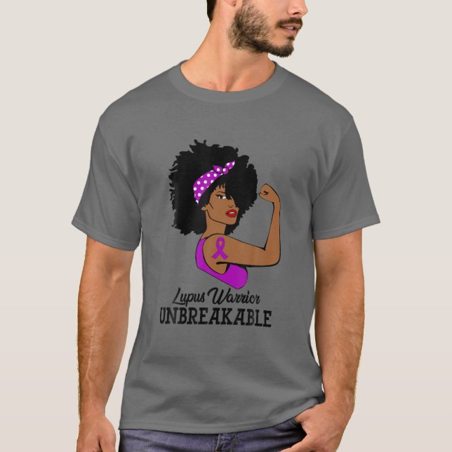 Camiseta Lupus Warrior Forte e Inseparável Consciência da M (Frente)