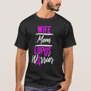 Camiseta Lupus Wife Mãe Sobrevivente Guerreiro 2