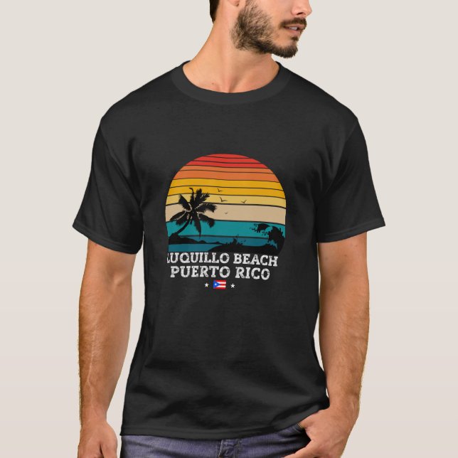 CAMISETA LUQUILLO BEACH PUERTO RICO (Frente)