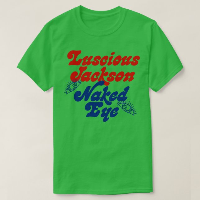 Camiseta Luscious Jackson 90s Style Fan Design (Frente do Design)