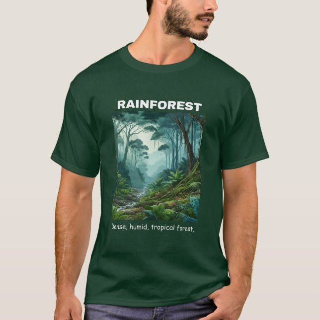 Camiseta Lush RainForest Explorer Tee (Frente)