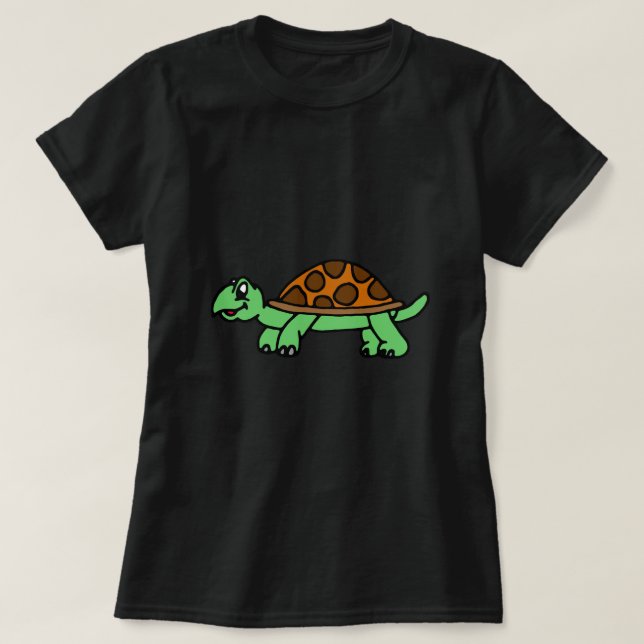 Camiseta Lustiege Schildkröte  (Frente do Design)