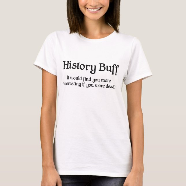 Camiseta Lustre da história (Frente)