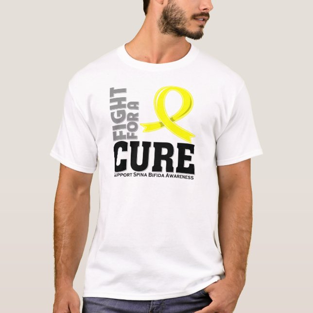 Camiseta Luta Bifida de Spina para uma cura (Frente)