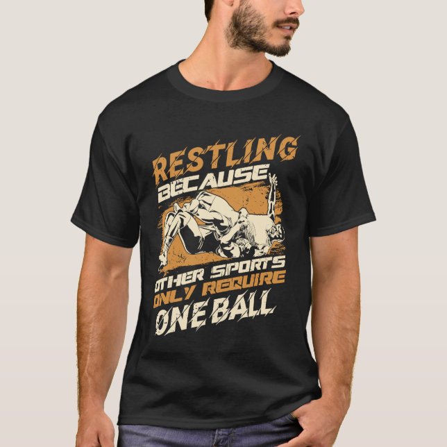 Camiseta Luta Coach Trainer Wrestler (Frente)