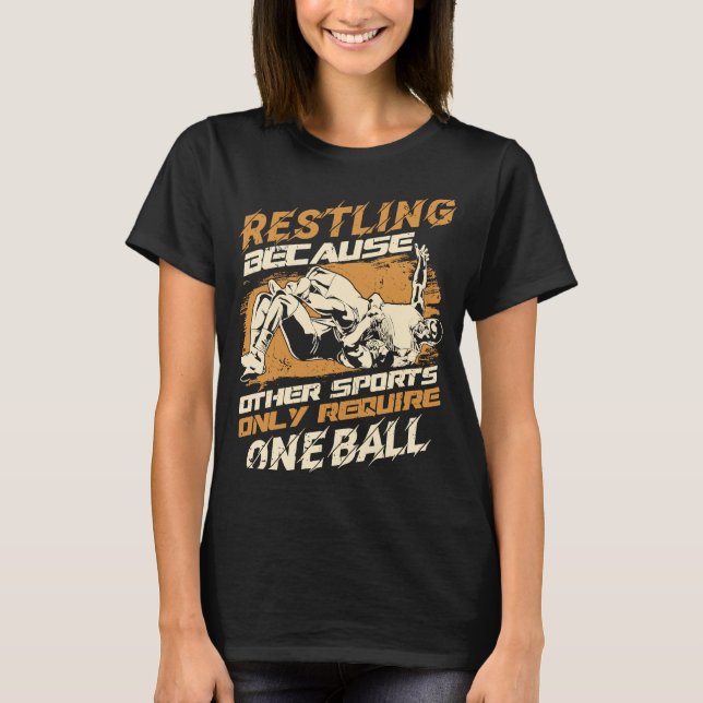 Camiseta Luta Coach Trainer Wrestler (Frente)