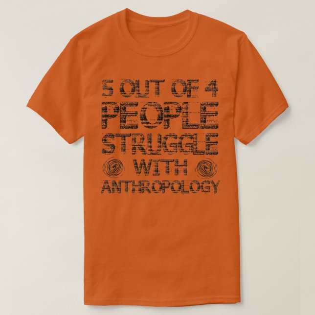 Camiseta Luta com a Antropologia (Frente do Design)